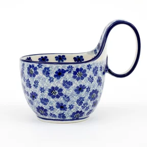 Czerpak ceramiczny 845 0,4l <br> 1443X Ważka w kwiatach
